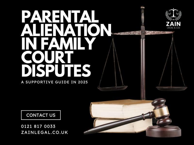 Parental alienation guide for parents in England & Wales – learn the signs, legal context (Children Act 1989, CAFCASS), and steps to protect your child relationship. FAQs and case study included. Zain Legal & Co provides supportive McKenzie Friend services for family court disputes.